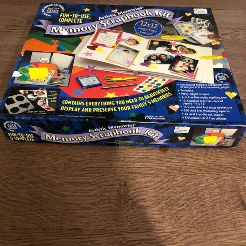 Memory Scrap Book‎ Kit - Picture 3 of 5